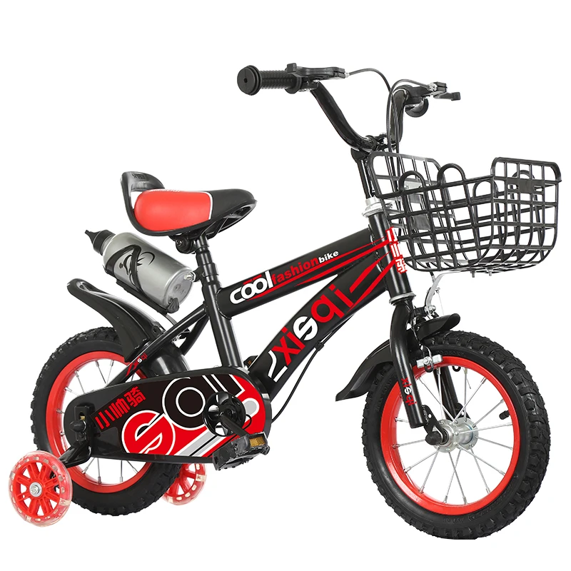 Children's Bike 6 to 12 Years Old Auxiliary Wheel Middle Child Super Cheap Bicycle Unisex Lightweight Bicycles 12-18 Inches