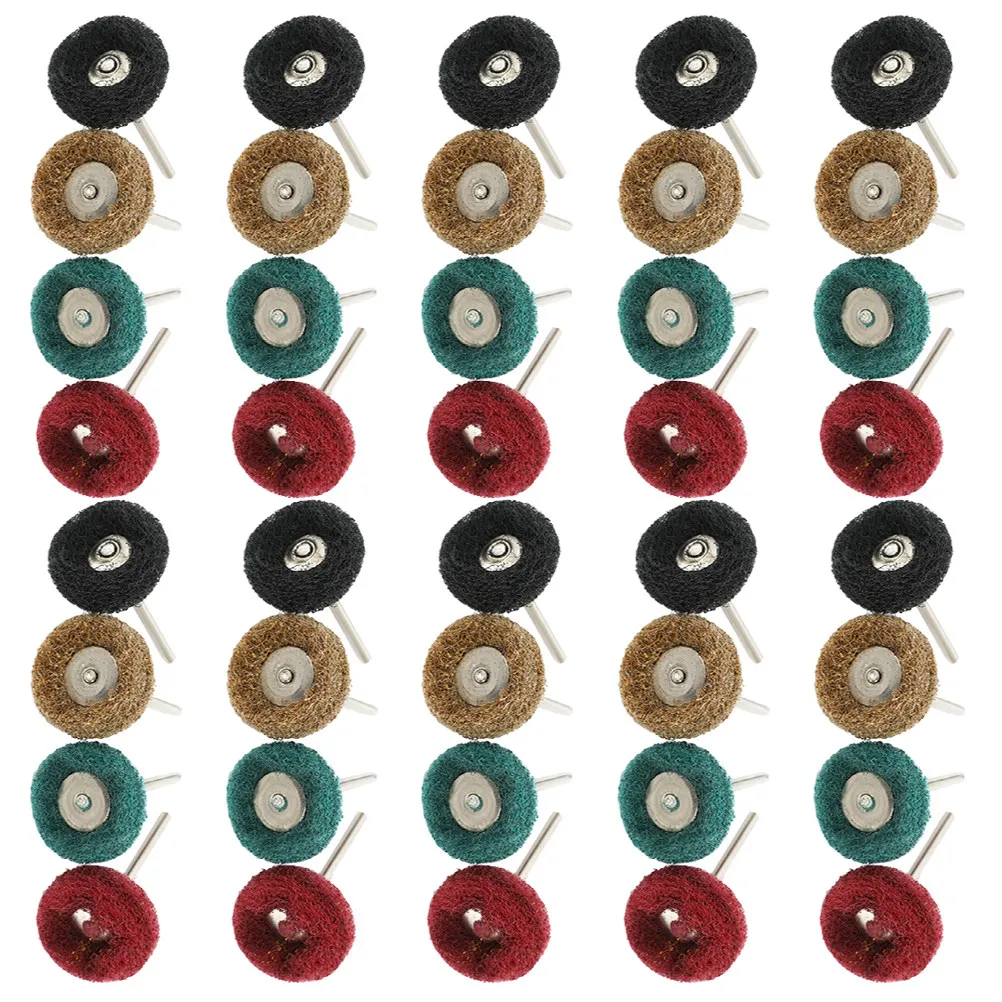 

40pcs Grinding Head Kit Polishing Wheels For Rotary Tool Metal Jewelry Surface Finishing Buffing Wheel Drill Tool Parts