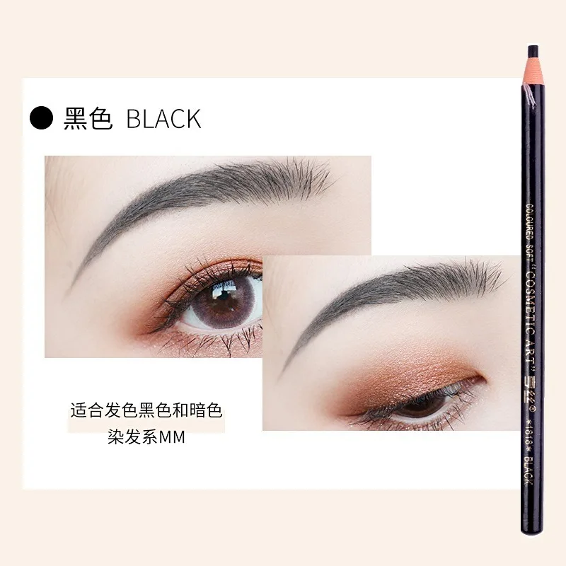 Pencil Eyebrows Color Cheap and Full Makeup Waterproof Eyebrow Pencil Tatoo Cosmetics Free Female Makeup Material Professional