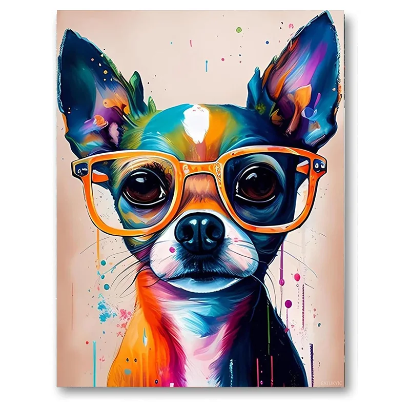 

AB дрель для взрослых, набор для алмазной живописи, цвет животного, собака, узор, горный хрусталь, набор для художественной живописи, рождественское украшение, фреска