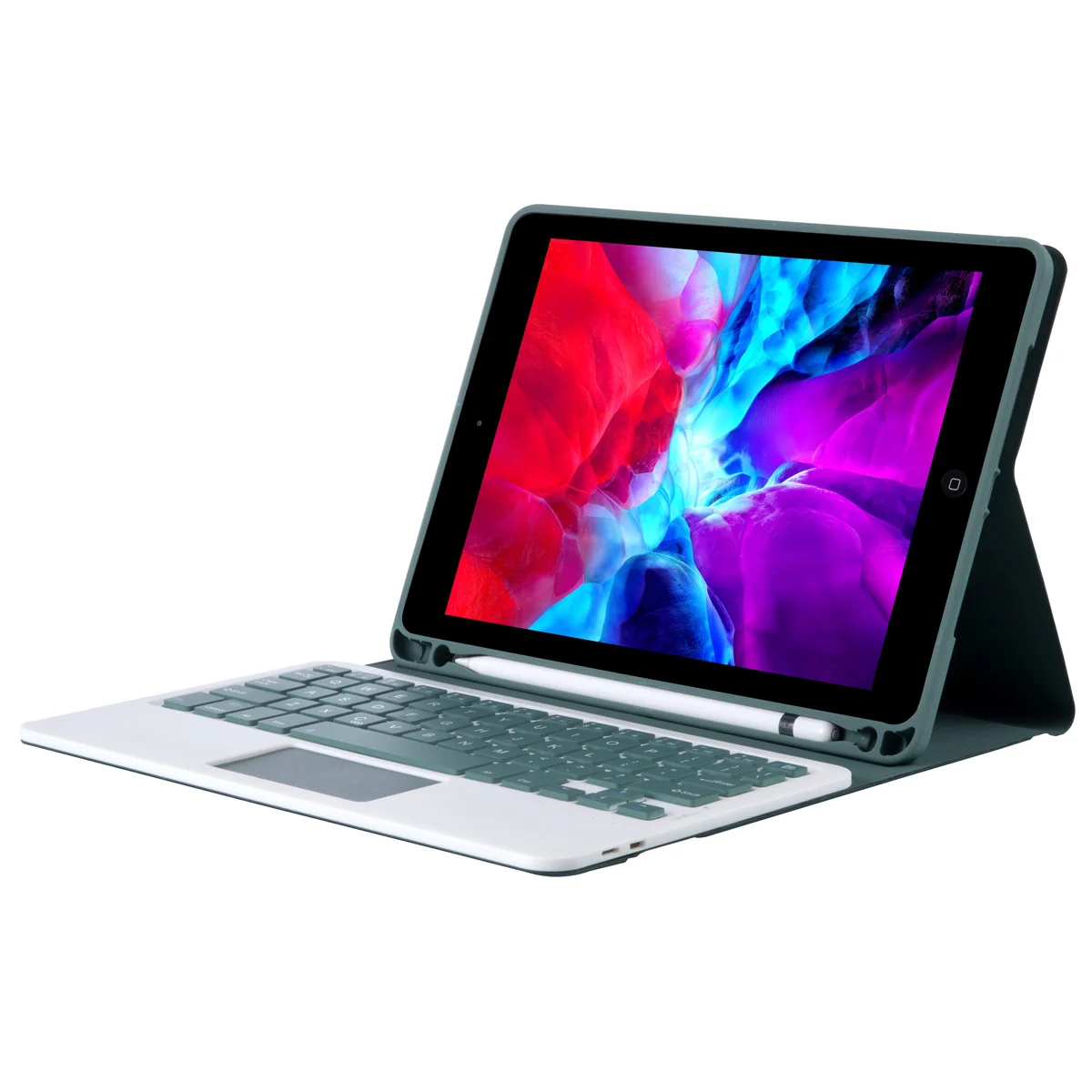 

For iPad Air 11 (2025) / (2024) / Air (2020) (2022) / Pro 11 (2018) (2020) (2021) (2022) T11B-A Leather Bluetooth-Compatible Key