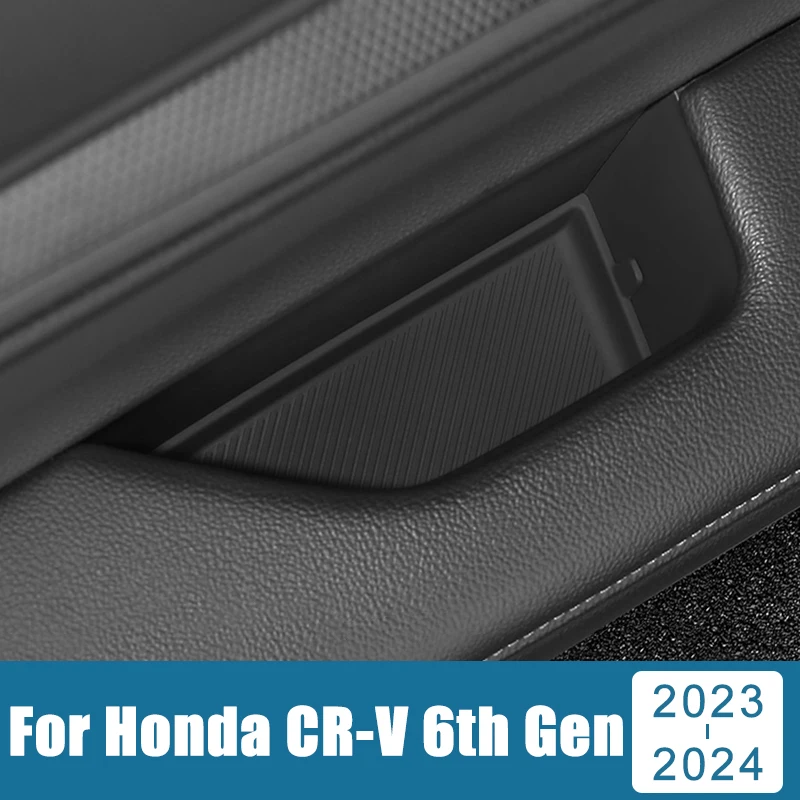 

Car Accessories For Honda CR-V 2023 2024 2025 CRV 6th Gen Hybrid Silicone Interior Door Handle Groove Pad Anti Slip Trim Mats