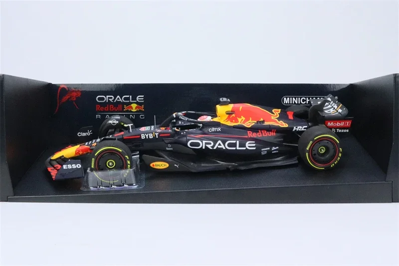 MINICHAMPS-Carro modelo fundido, RACING RB18 #1 MAX VENCEDOR DUTCH GP, 1:18, 2022