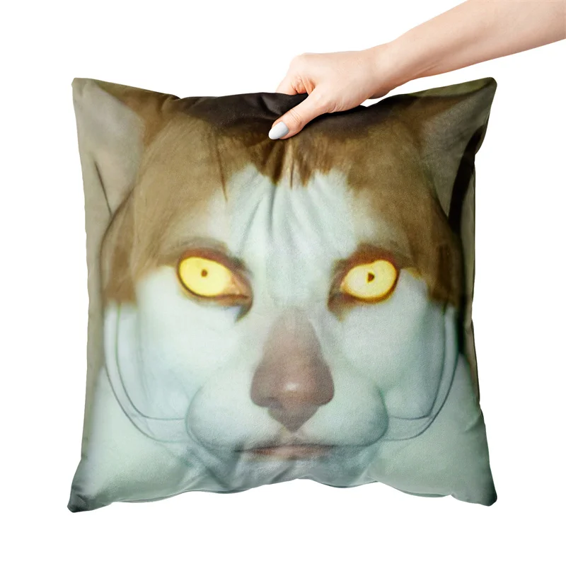 Gaslight Gatekeep Girlboss Monday Left Me Broken Cat Throw Pillow Covers Cushion Cases Pillowcases for Sofa 45cm x 45cm