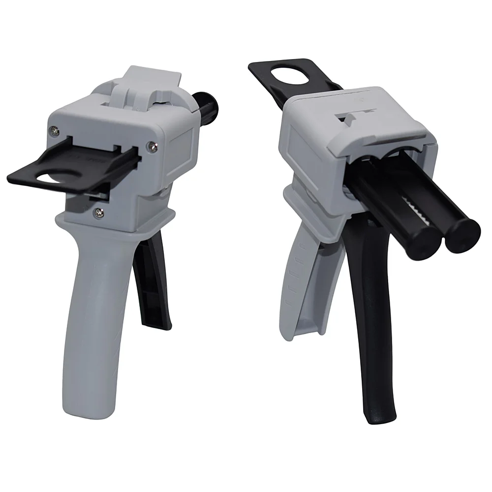 2pcs Epoxy Resin Sealant Glue Guns Applicator 50ml 1:1 Glues Adhensives Dispenser AB Glue Gun Two Component Manual Caulking Gun