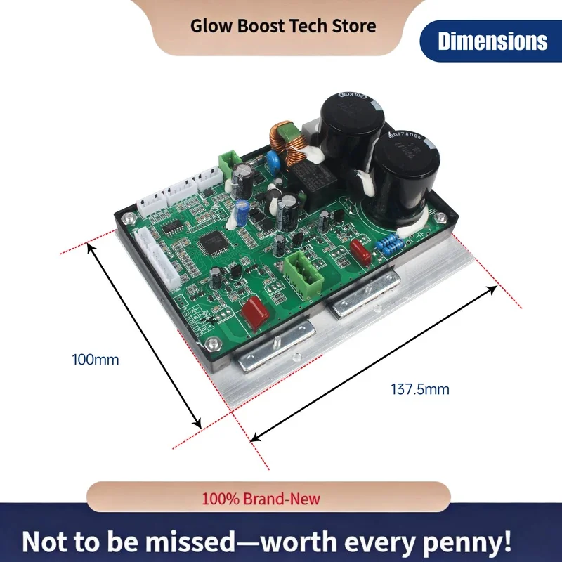 

Glow Control Board Card Controller Brushless Lathe Spindle Motor CJ-0618 Lathe Part