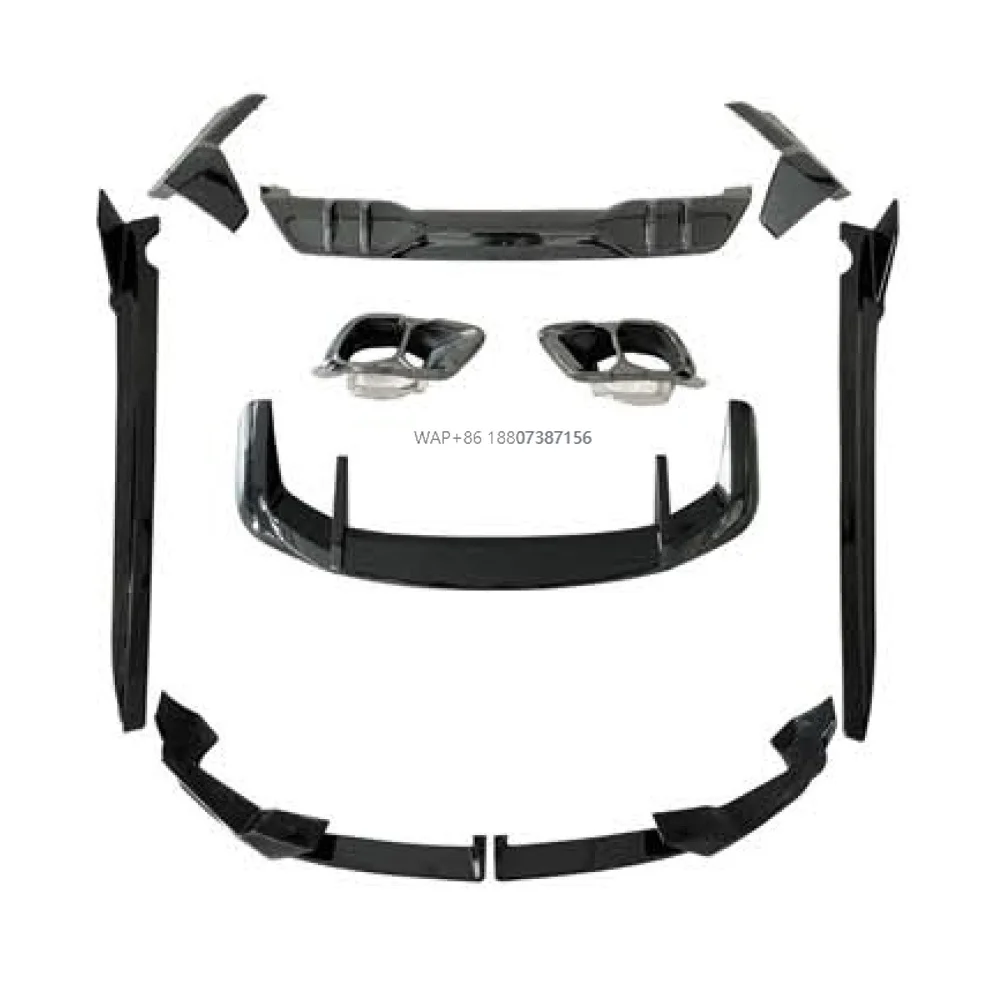 

New Model X5 G05 LCI Body Kits Front Splitter Rear Diffuser Side Skirts Spoiler G05 LCI aero Kits with Glossy Black