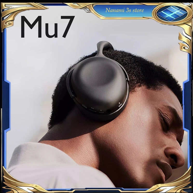 سماعة رأس بلوتوث لاسلكية KEF Mu7، مثبتة على الرأس، إلغاء الضوضاء النشط، جودة صوت HiFi، وعمر بطارية طويل #1