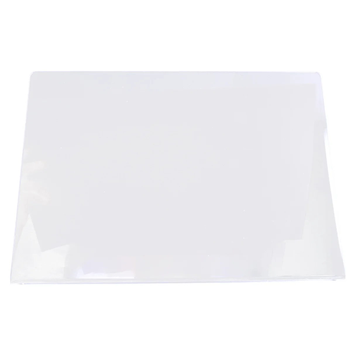 Acrylic Cutting Board with Counter Lip, Clear Cutting Boards for Kitchen Counter Non Slip, Large Cutting Board