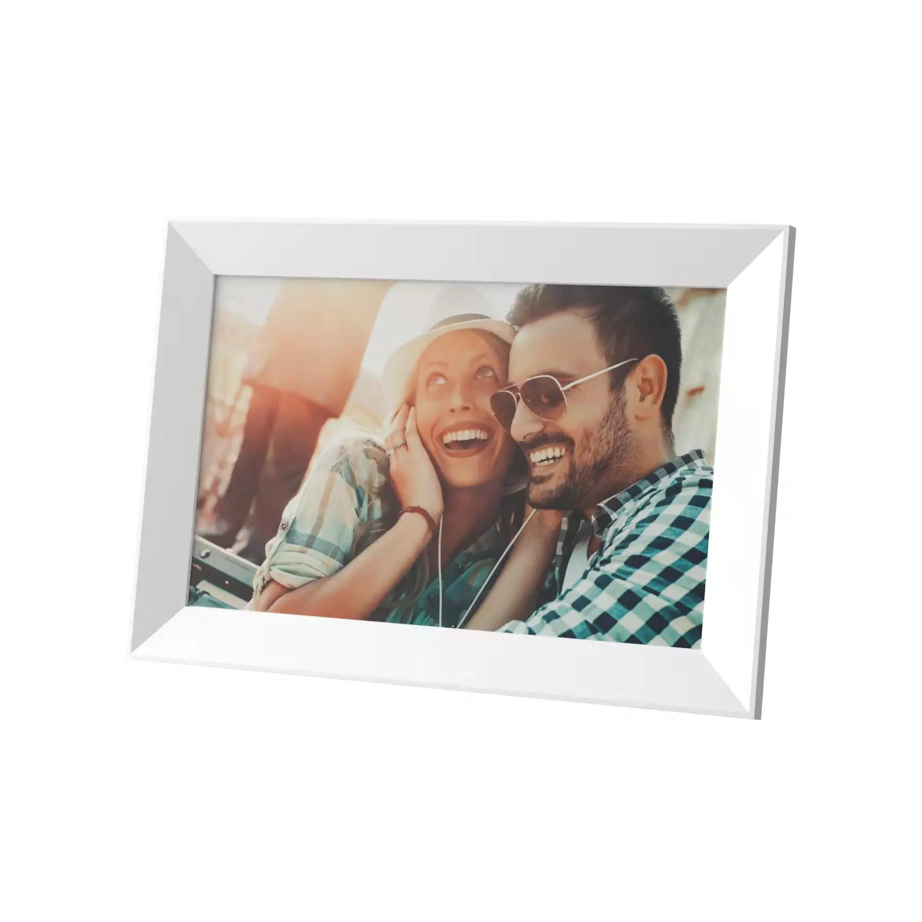 Digital Picture Frame 10.1 Inch Slideshow with APP Control Electronic WiFi Picture Frame Smart Photo Video Frames