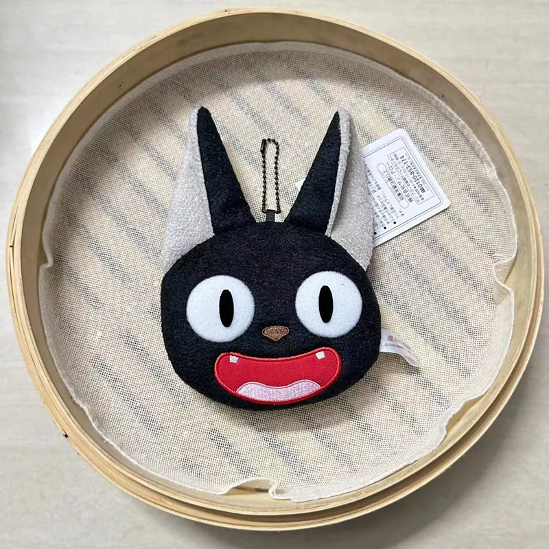 Delivery Services Bag Black Cat Kiki Cartoon Cute Plush Mini Change Bag Card Bag Pendant Earphone Bag