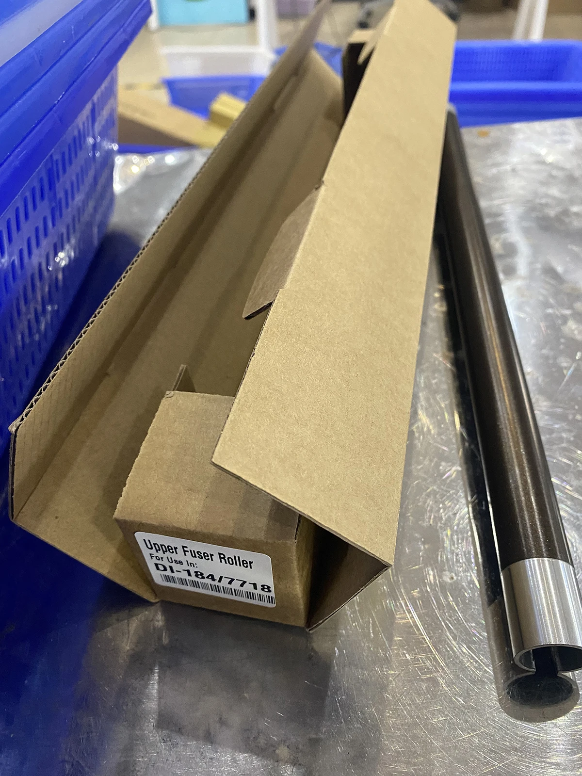 

2X A0XX-5602 Верхний верхний нагревательный ролик фьюзера для Konica Minolta bizhub 164 184 185 7718