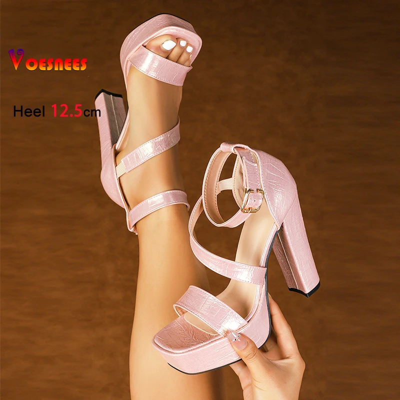 Square Toe Thick Bo… - image