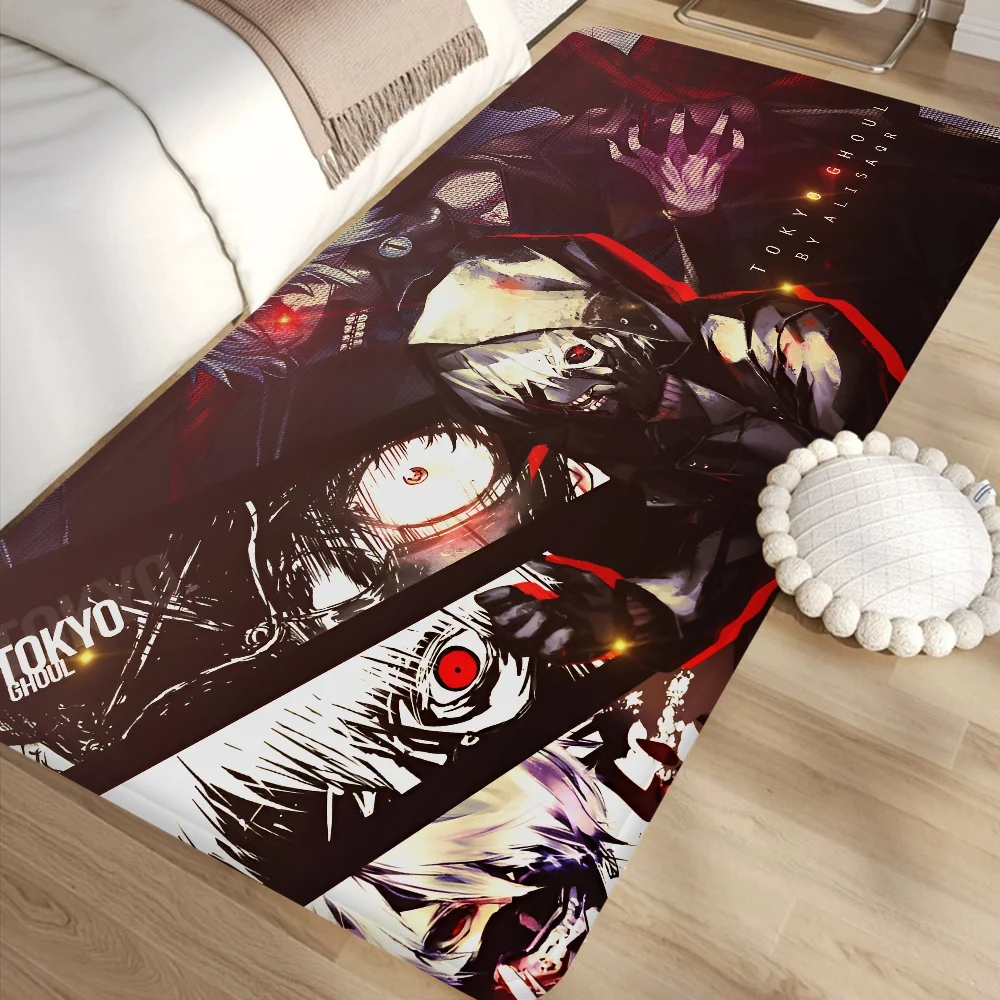 Tokyo Ghoul Floor Mat Retro Multiple Choice Living Room Kitchen Rug Non-Slip Modern Home Decor