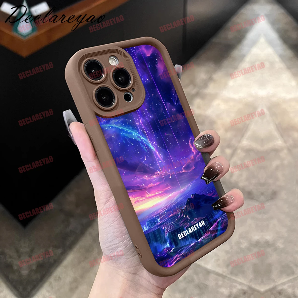 DECLAREYAO ماتي بولي يوريثان لينة خفيفة سليم حالات ل Redmi 12S 12C 11A الترا K50 Po 13C 9A A2 11S A1 9AT 9i 9C يغطي حافظة للصدمات