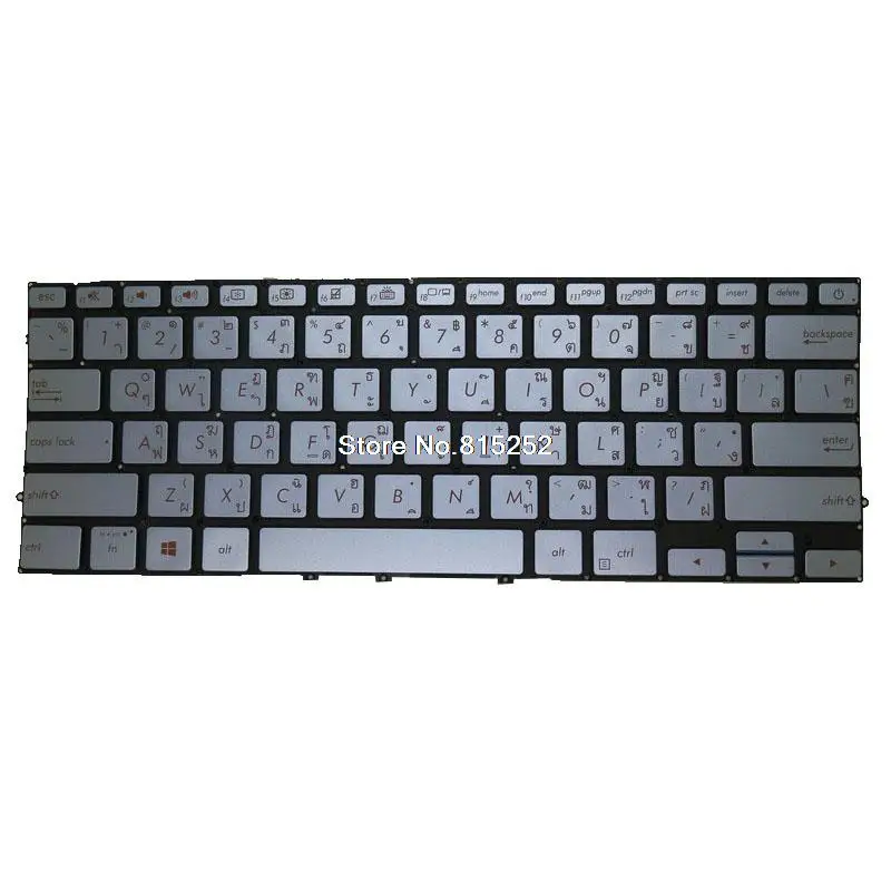 Laptop Keyboard For ASUS X431F X431FA X431FL Blue With Backlit Thailand TI