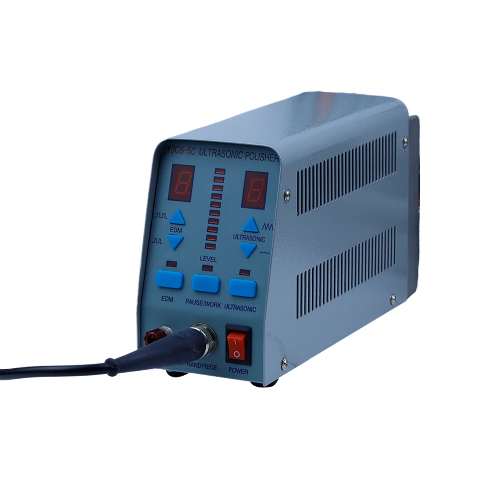 YJCS-5B Ultrasonic Mould Polisher Polishing Machine for Delicate Crafts Intricate Small Pieces with Accessories 110v/220v