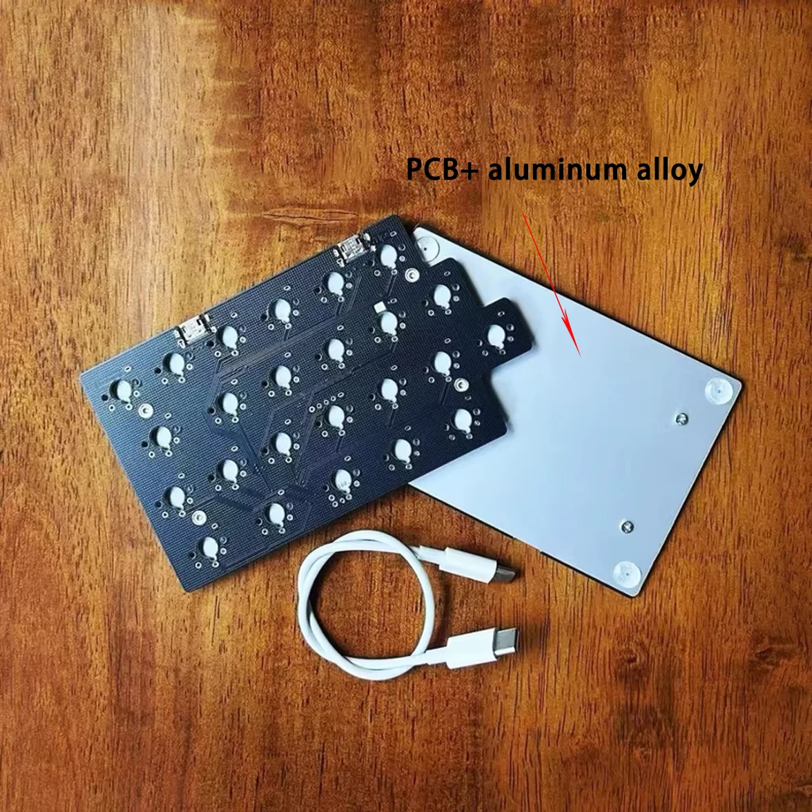 Y45a Split Keyboard Wired Low Profile Switch 45Keys RGB Customize Ergonomic Support QMK VIAL Split Keyboard PC Gamer Accessories