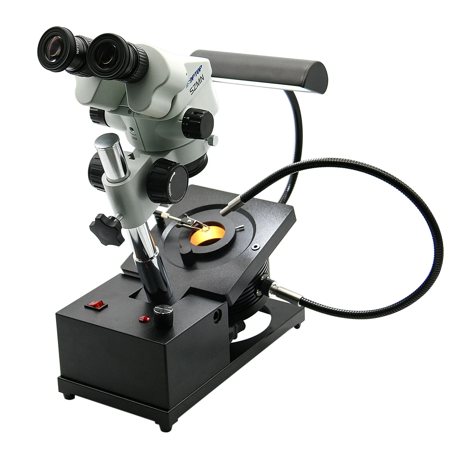 Fable High Quality Swing-arm 7.0X-45X BINOCULAR Optical Gem Microscope FGM-R1S-15