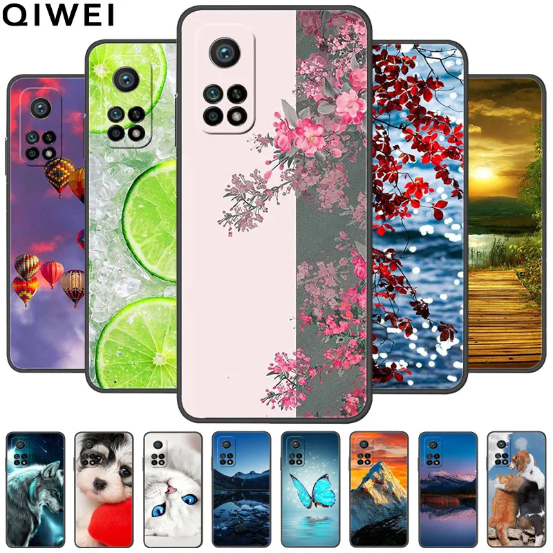 For Xiaomi Mi 10T 5G Case Shockproof Bumper Silicone Back Cover for Xiaomi Mi 10T Pro 5G Phone Cases Mi10T 10 T Soft Shells Capa