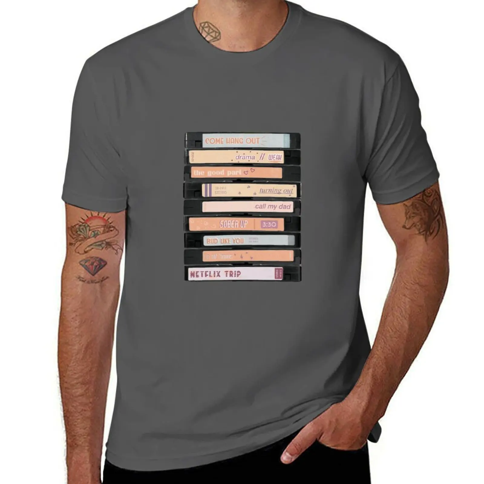 

ajr the click cassette tapes T-Shirt Casual Loose Fit Short Sleeve T-Shirt