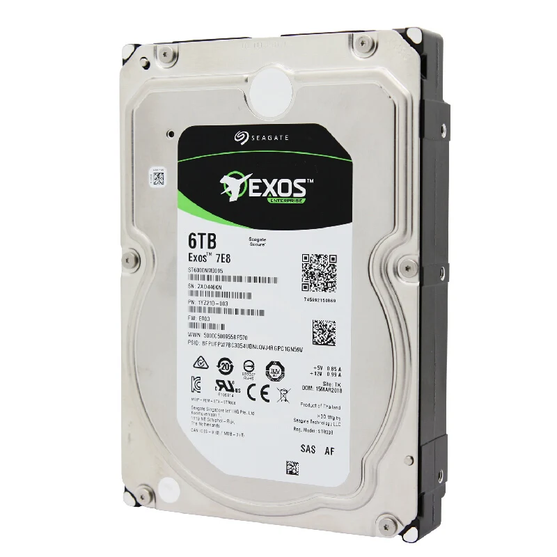 Enterprise Capacity ST6000NM0095 6TB 7200RPM SAS 12.0 GB/S 256MB 512E Enterprise Hard Drive