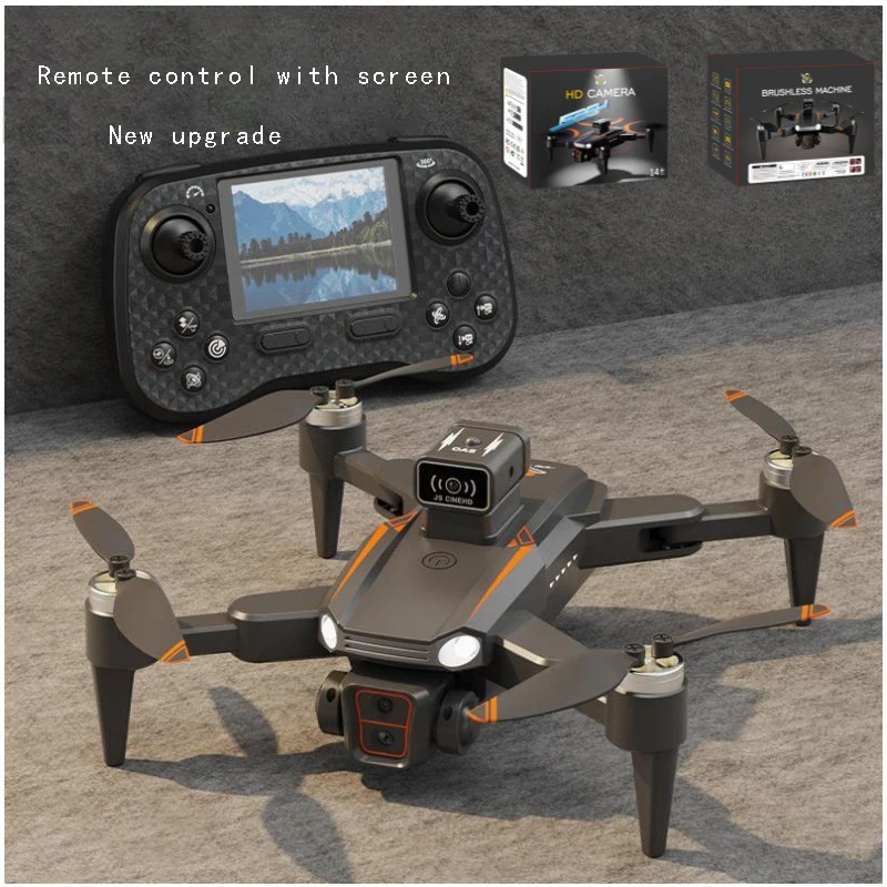 Drone longue endurance haute définition, photographie aérienne, moteur sans balais, quadrirotor, évitement d'obstacles, jouet télécommandé, nouveau