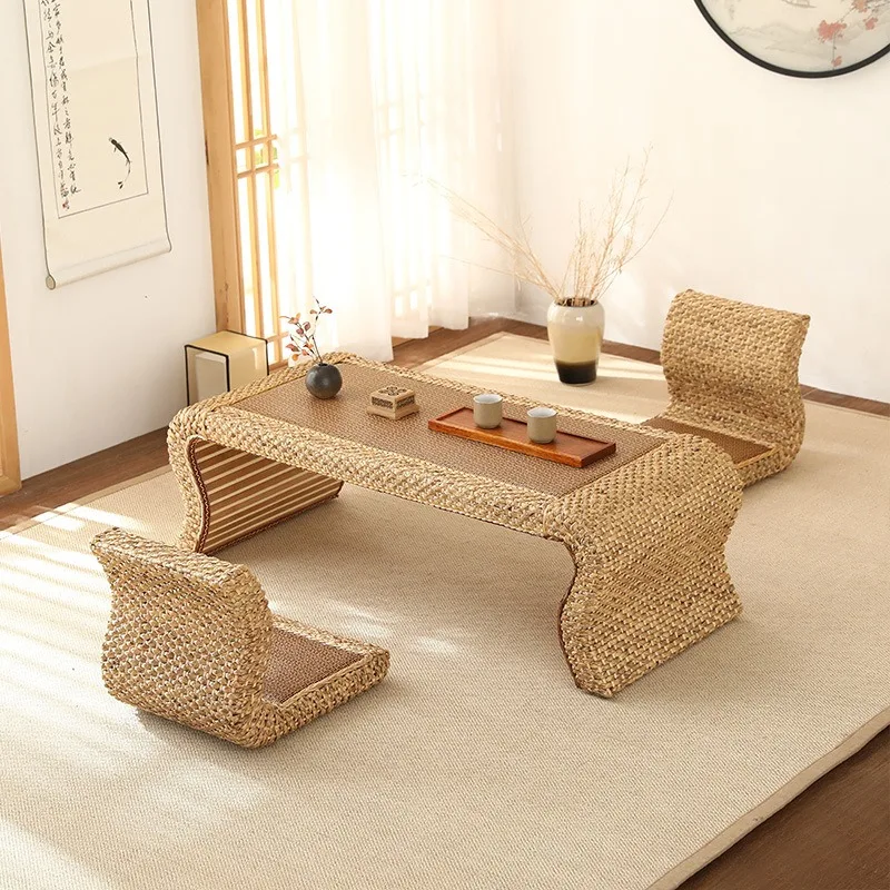 Handmade Woven Tea Tables, Narcissus, Tatami Terrace, Handmade Tea Tables, The Manufacturer Supplies