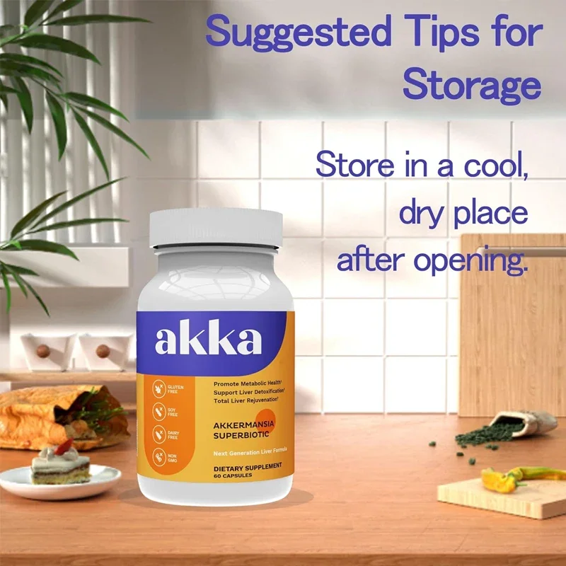 AKKA premium liver cleansing and repair super vitamins: liver regeneration and repair herbal support supplements - view 2