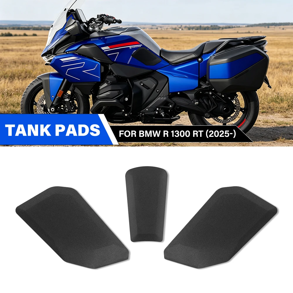 bmw-r1300rt-r-1300-rt-2025-2026用-タンクグリップパッド-サイド燃料タンクプロテクター-滑り止めラバータンクパッド-デカールキット