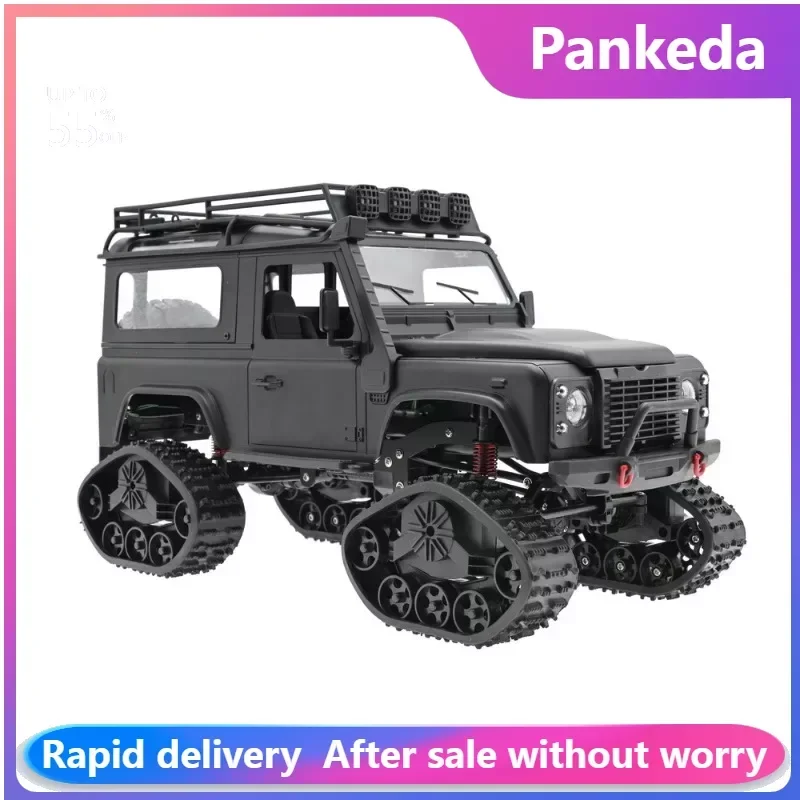 FY003A-5 4WD 1:12 RC Climbing Car With Camera Lights 2.4G Radio Remote Control Defender Model Off-Road Vehicle Toys For Boys