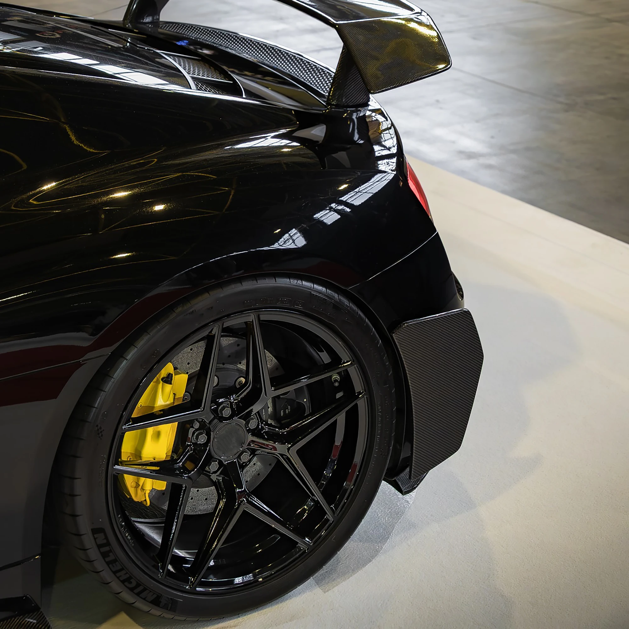 SJ Monoblock Glossy Matte Black Chrome Forged 20-26 Inch Luxury Wheel 5x114.3 5x112 5x130 for Luxury Car