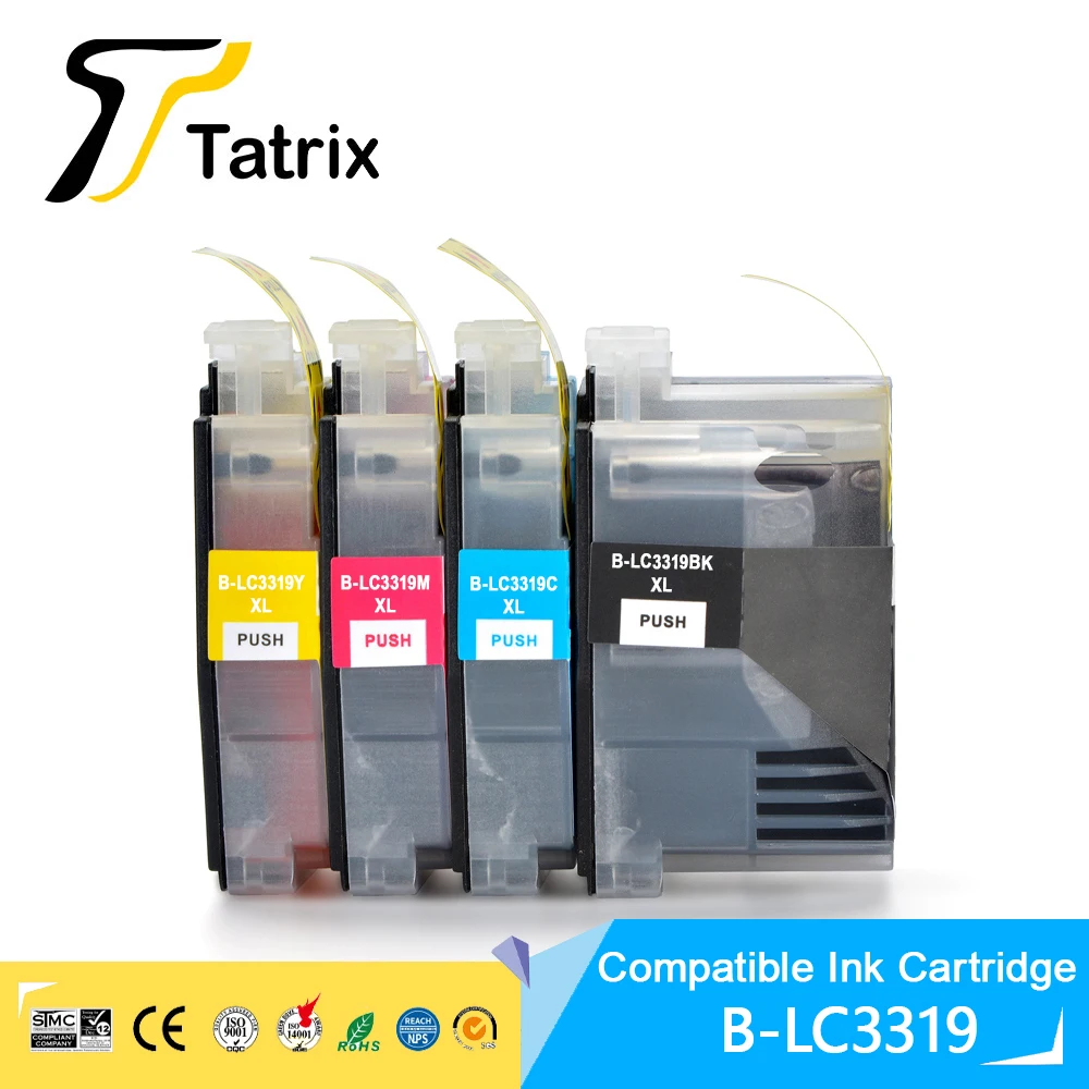 Tatrix LC3319XL LC3319 Compatible Ink Cartridge For Brother MFC-J5330DW/MFC-J5730DW/MFC-J6530DW/MFC-J6730DW/MFC-J6930DW printer