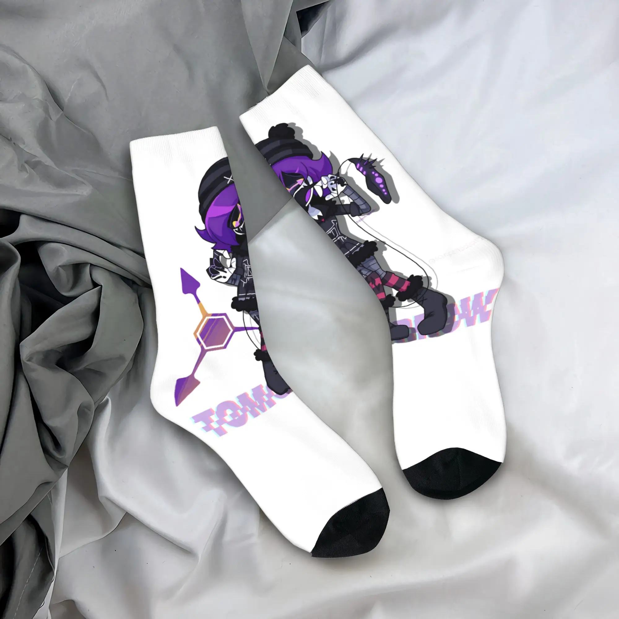 Murder Drones Stockings  Gothic Socks Men's Comfortable Socks Spring Running Graphic Anti Skid Socks Gift