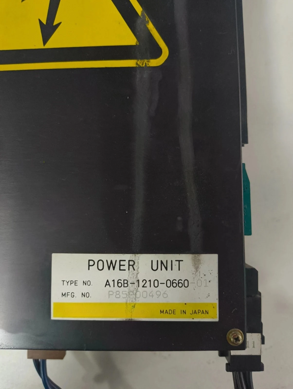 Used A16B-1210-0660 For FANUC A16B-1210-0660-01 Power unit Module