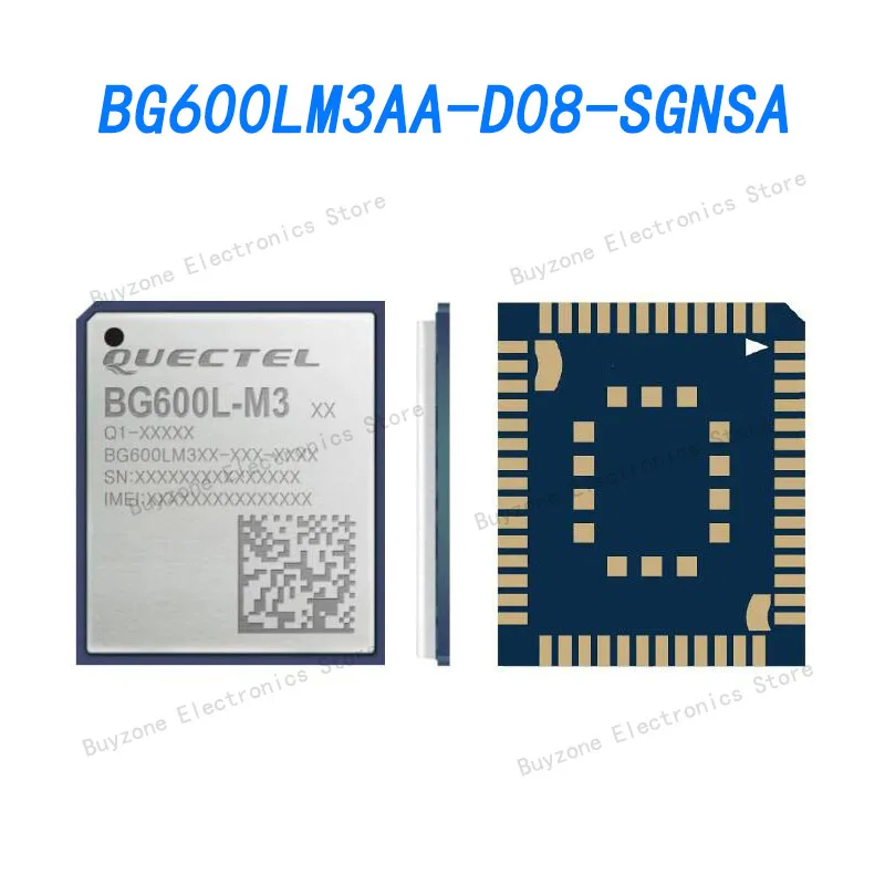 

BG600LM3AA-D08-SGNSA LTE Transceiver Module 850MHz, 900MHz, 1.8GHz, 1.9GHz Antenna