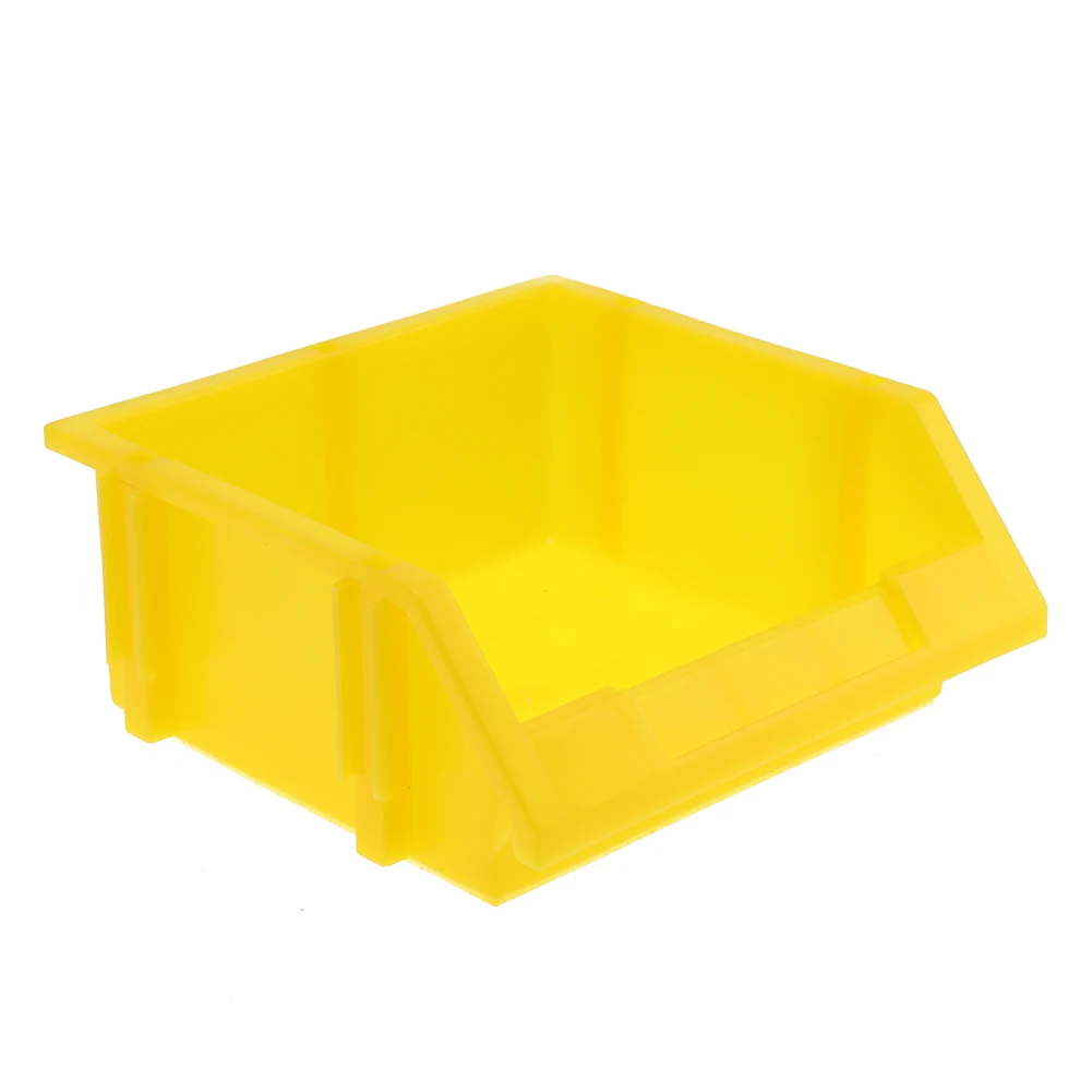 Classification Case Parts Box Workshop Equipment 180*180*80MM 1Pc Blue/Red/Yellow/Green Thick Bevel Goods Shelves