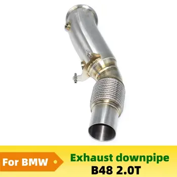 適用於BMW B48 230i 330e 430i 430ix F22 F23 F30 F31 F32 F33 F34 F36 的 SUS304 不鏽鋼排氣管 12 最佳銷售 f30排氣 - №1