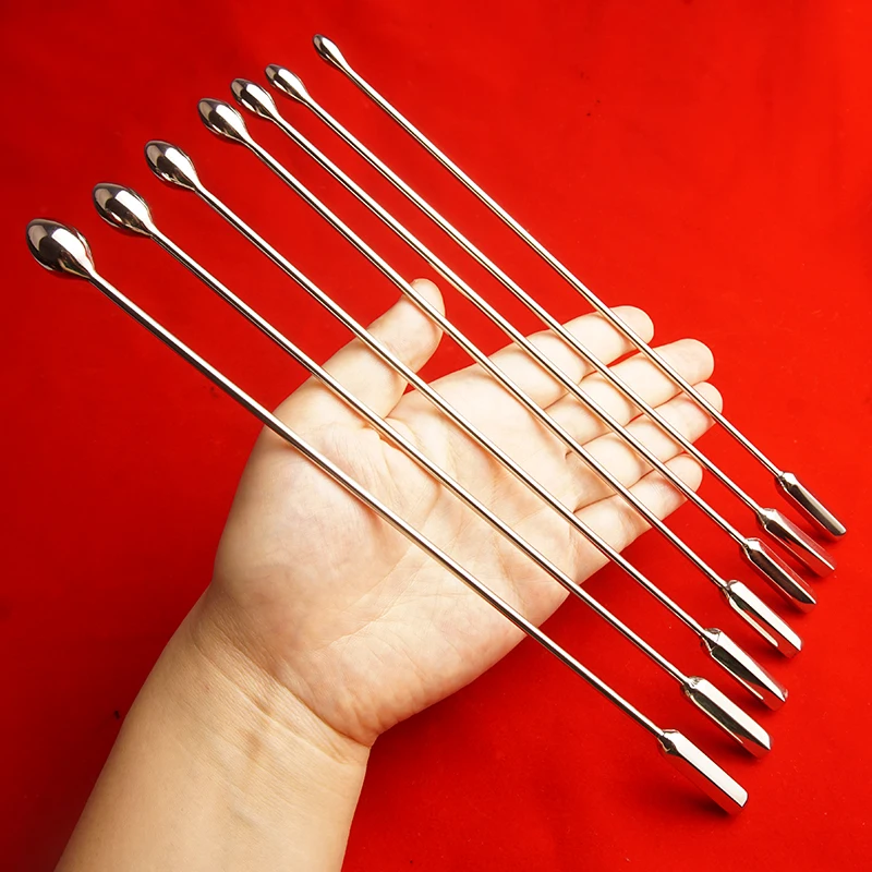 Stainless Steel Urethral Sound,Bullet Shaped Tip Penis Sounding Plug,Metal Urethra Dilator Masturbation Sounding,Penisplug