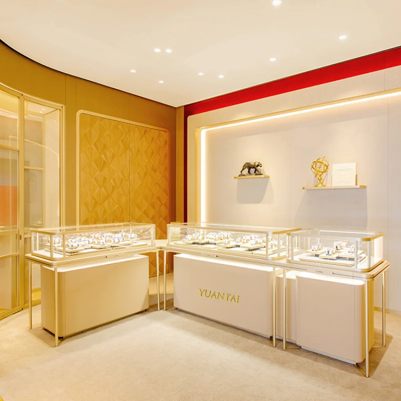 custom.Customize Design Modern Glass Jewellery Display Cabinet Boutique Furniture Jewelry Showcases