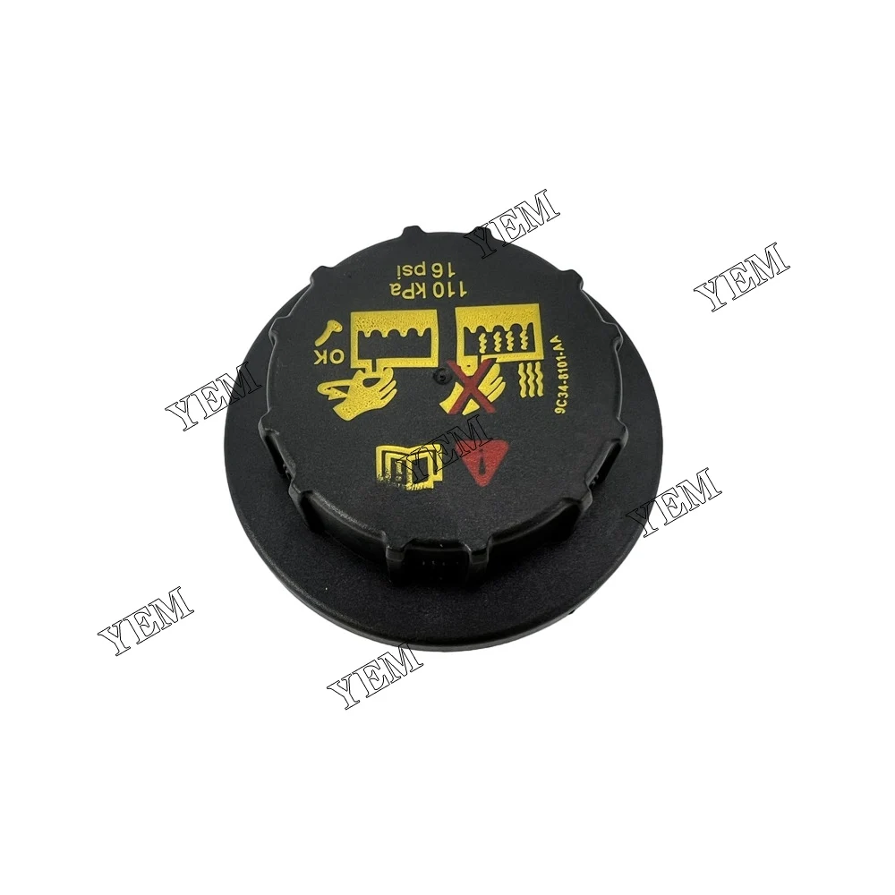 Radiator Coolant Tank Cap 6733429 For Kubota V2003 Excavator Engine Parts