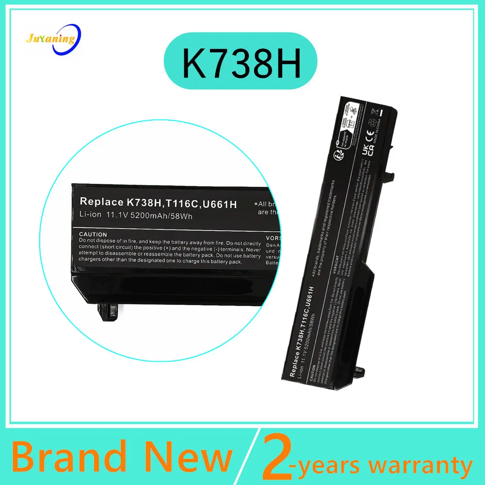

Laptop Battery For Dell Vostro 1310 1320 1510 1511 1520 2510 K738H U661H N950C T112C T114C T116C
