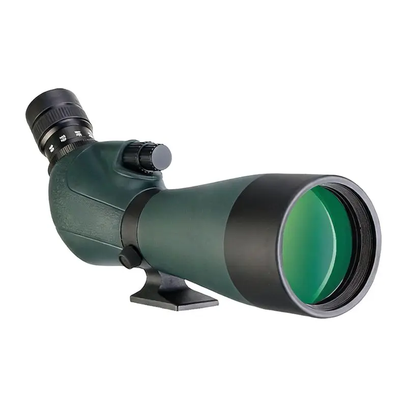 20-60X80 Birding Telescope High Power HD Long Range Observation Mirror ABS Material Single Layer Coated 80mm Objective