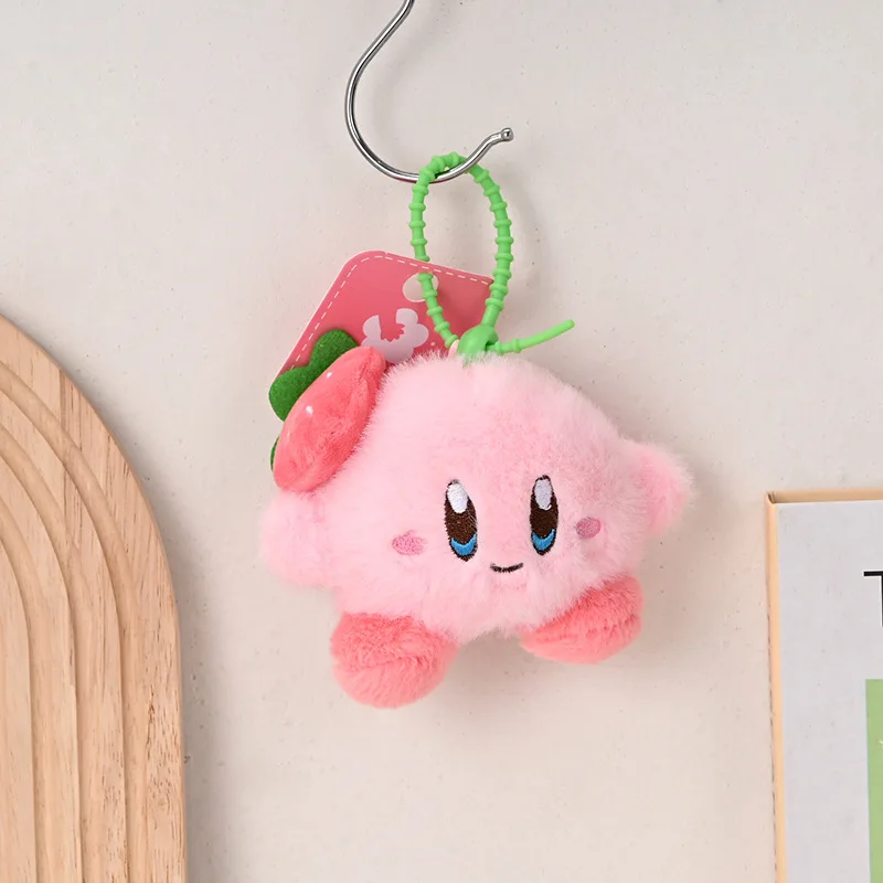 新しいかわいいスターカービィぬいぐるみペンダントアニメ漫画バックパックおもちゃぬいぐるみぬいぐるみ小さなギフトペンダント人形通学キーホルダーギフト