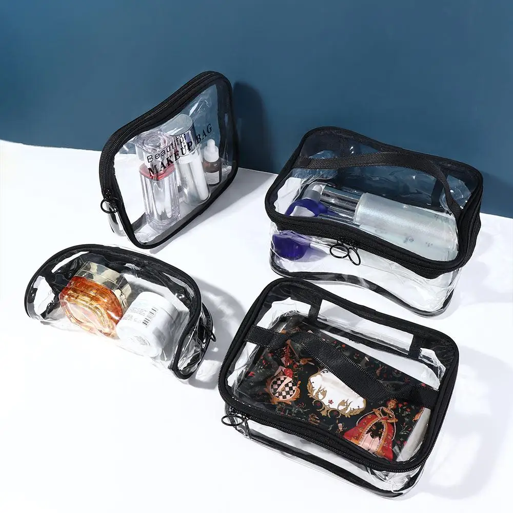 

PVC Wash Bag Waterproof Storage Cases Transparent Makeup Bag Women Cosmetic Bag Korean Storage Bag Travel Storage Handbag