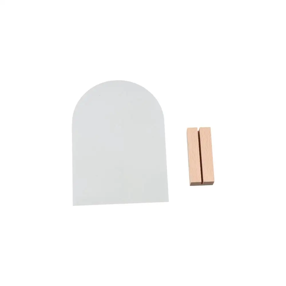 Round/Butterfly/Hexagon with Base Table Place Card Table Number Sign Menu Display Frame Table Number Plate Card Display Stand view 3