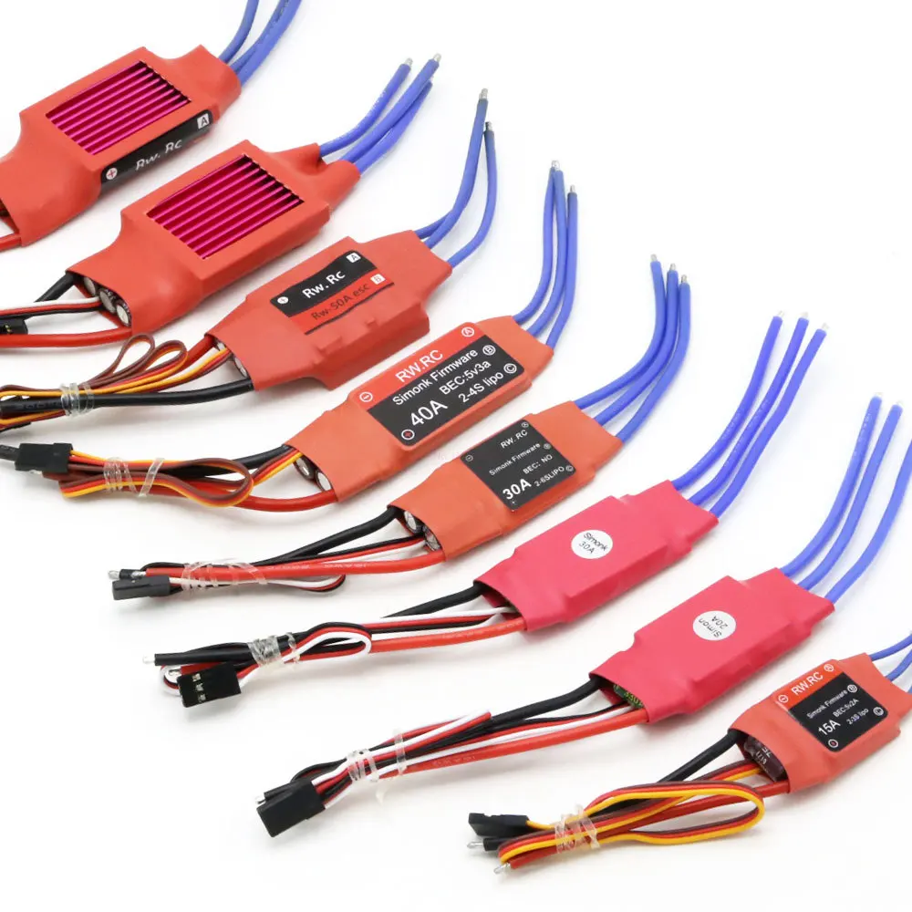 Firmware Electronic Speed Controller Esc For Rc Multicopter Helicopter Simonk 10a 12a 15a  20a  30a 40a 50a 70a 80a