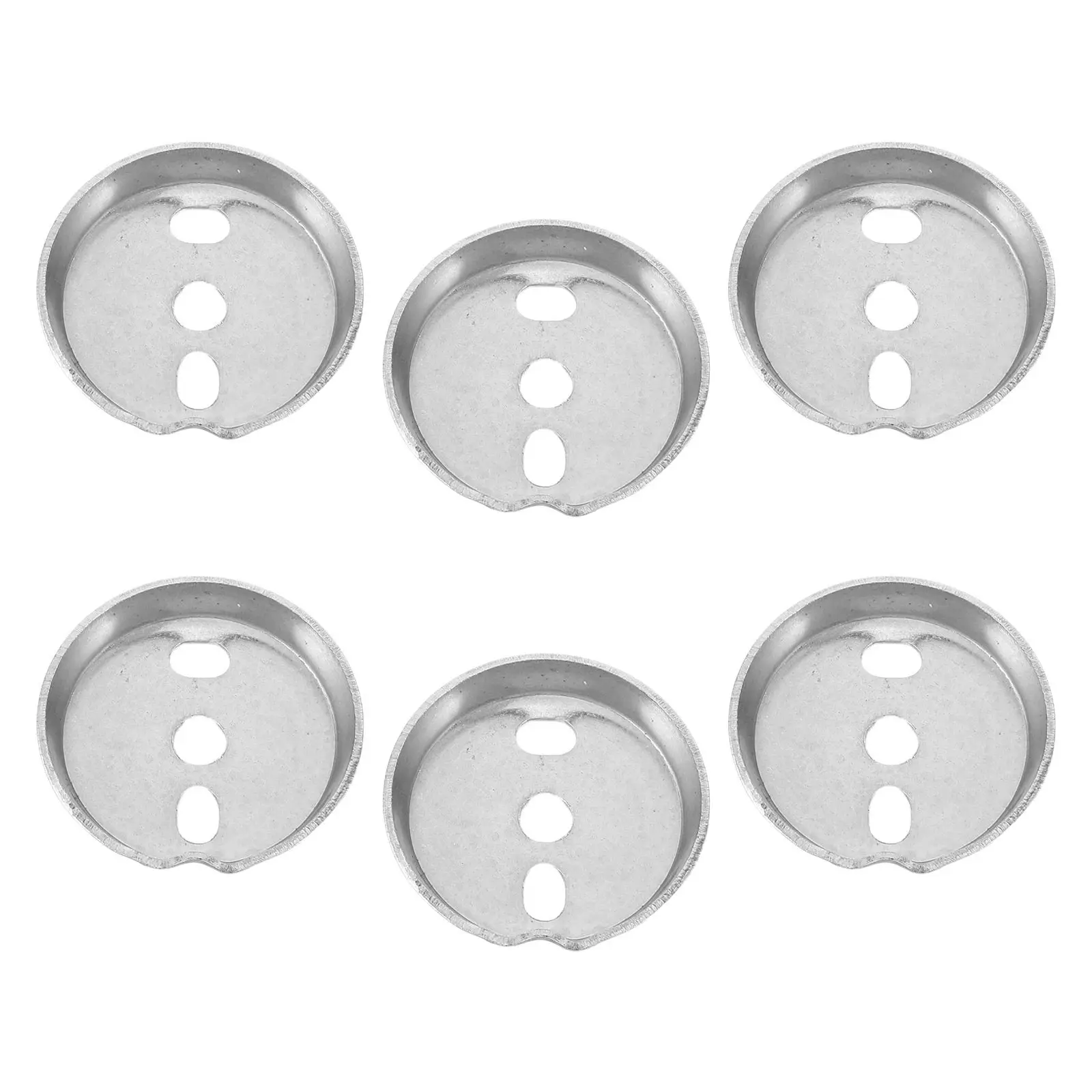 

6Pcs Universal Towel Bar Mounting Hardware Stainless Steel Brackets and Fixing Screws for Bathroom Fixture Installation Repair