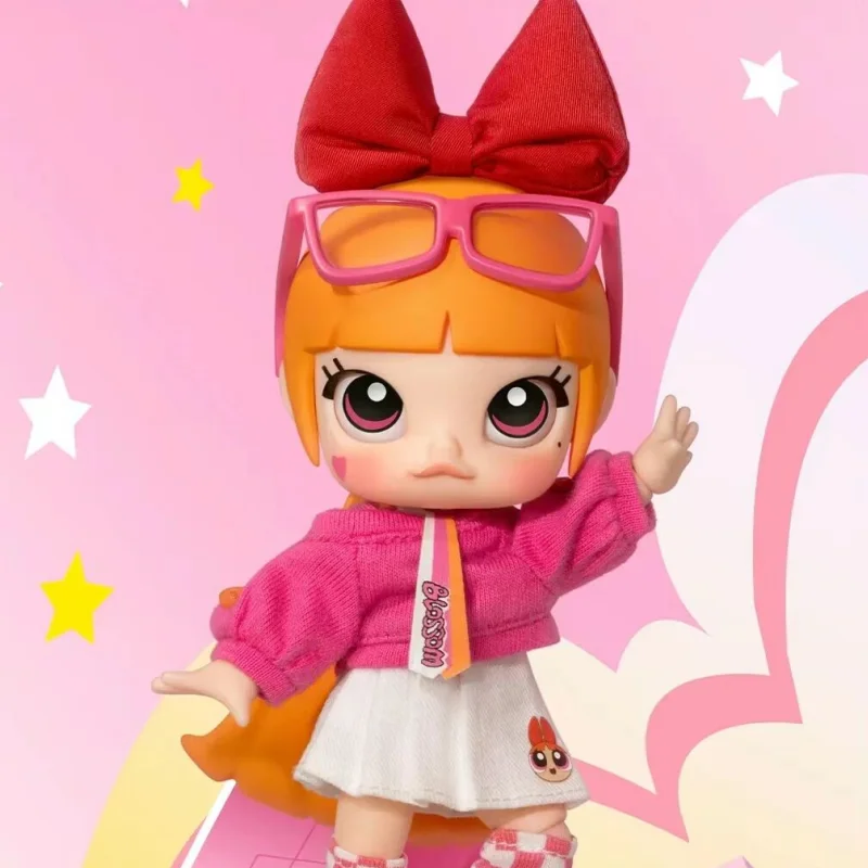 

Kawaii Genuine Molly X Flying Little Cop Series Moving Doll Anime Figure Girl Cartoon Collectible Model Toy Birthday Gifts