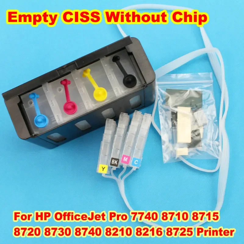 

Hp 7730 7740 CISS Ink Cartridge Tank Bulk Ink System Without Chip 952 953 954 955 HP 7720 8710 8715 8718 8719 8740 Ciss Ink Tank